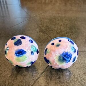 Anthropologie Beautiful Colorful Ceramic Knobs, set of 2. New